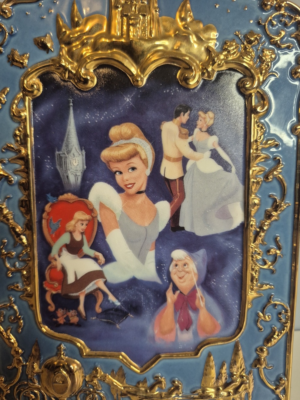 Cinderella's 50th Anniversary Disney Plate Bradford Exchange Limited Edition - Picture 3 of 4
